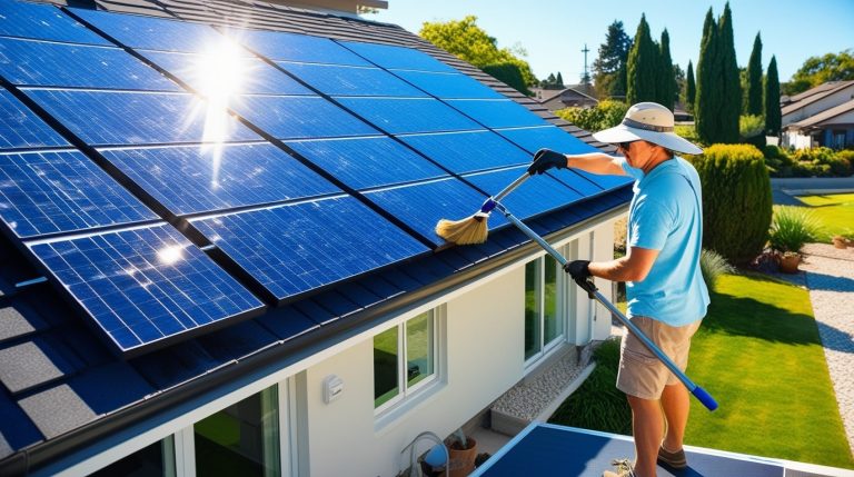 Comment nettoyer panneau solaire